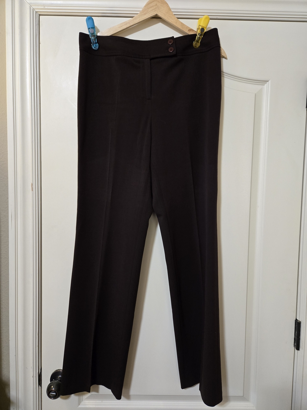 Grace Elements Straight Leg Dress Pants in Black